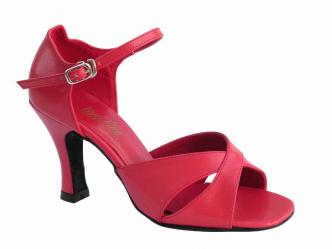 dansschoenen rode lederen  